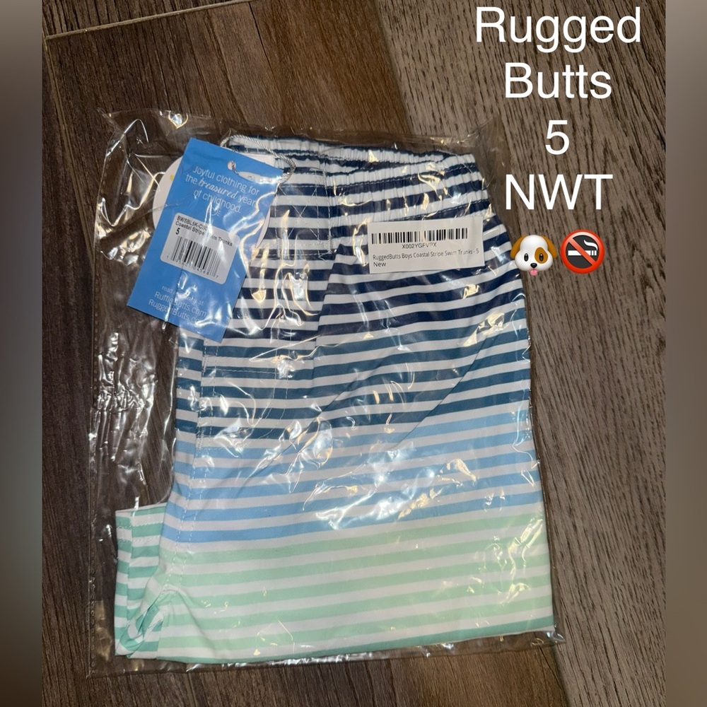 Rugged Butts Striped Swimsuit